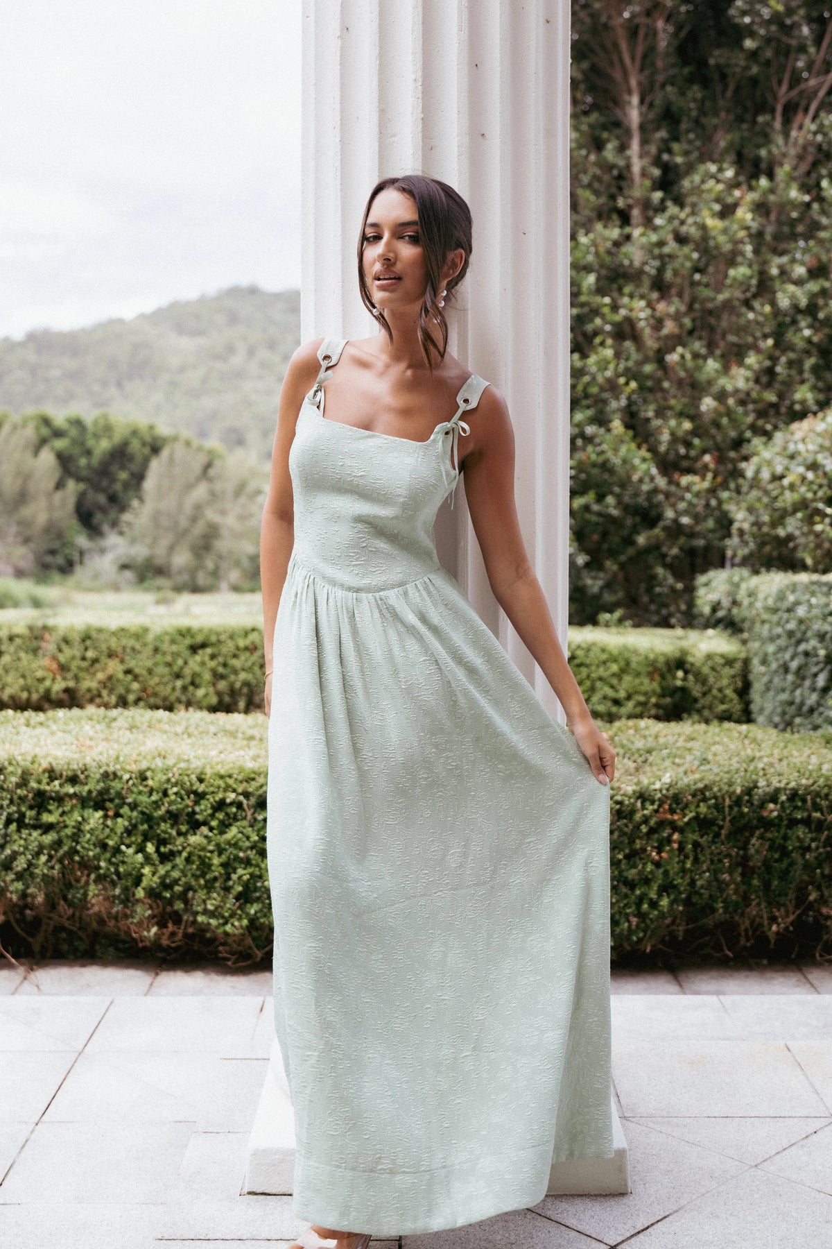 Marcelline Maxi Dress Sage