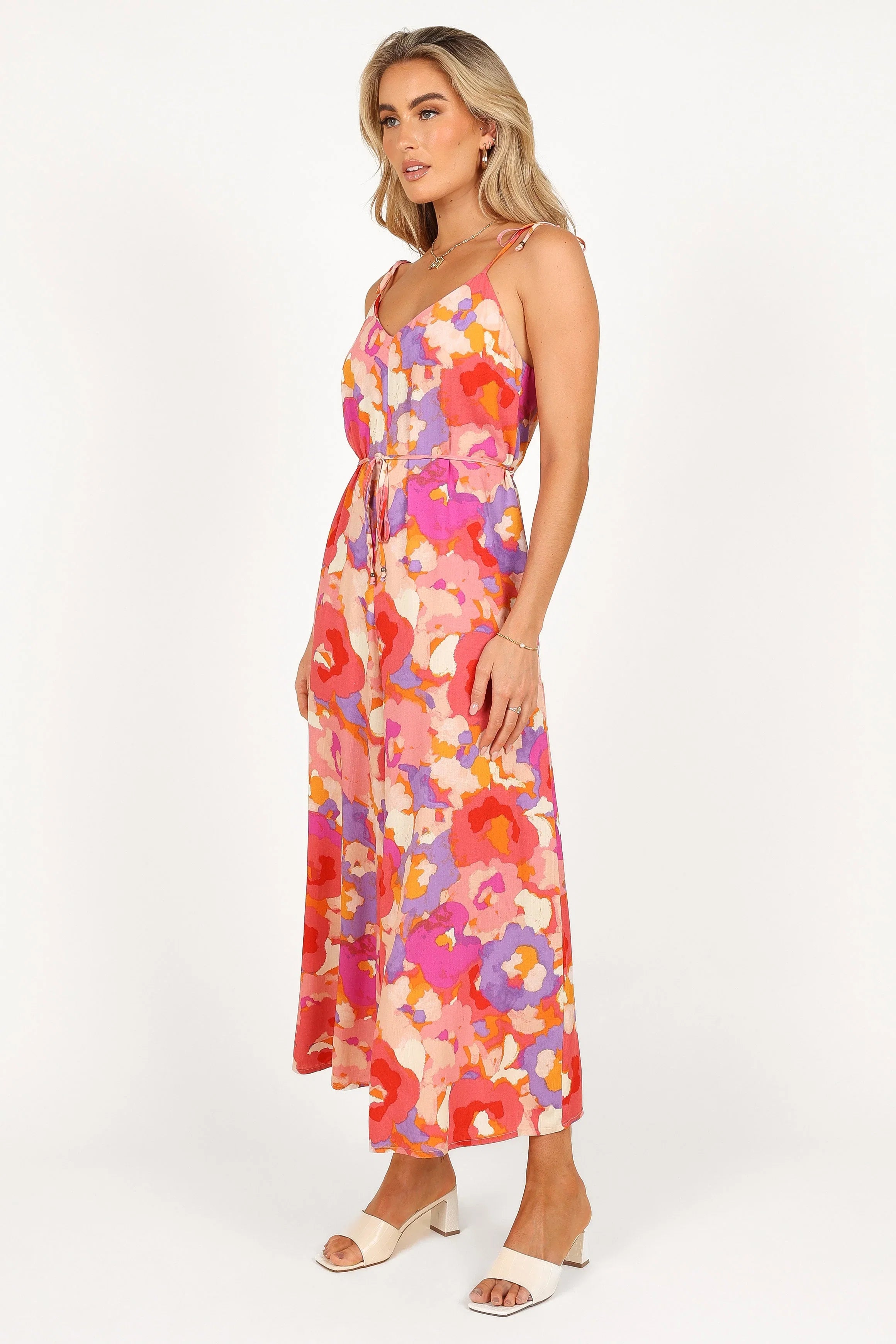 Zahara Wide Leg Jumpsuit Floral