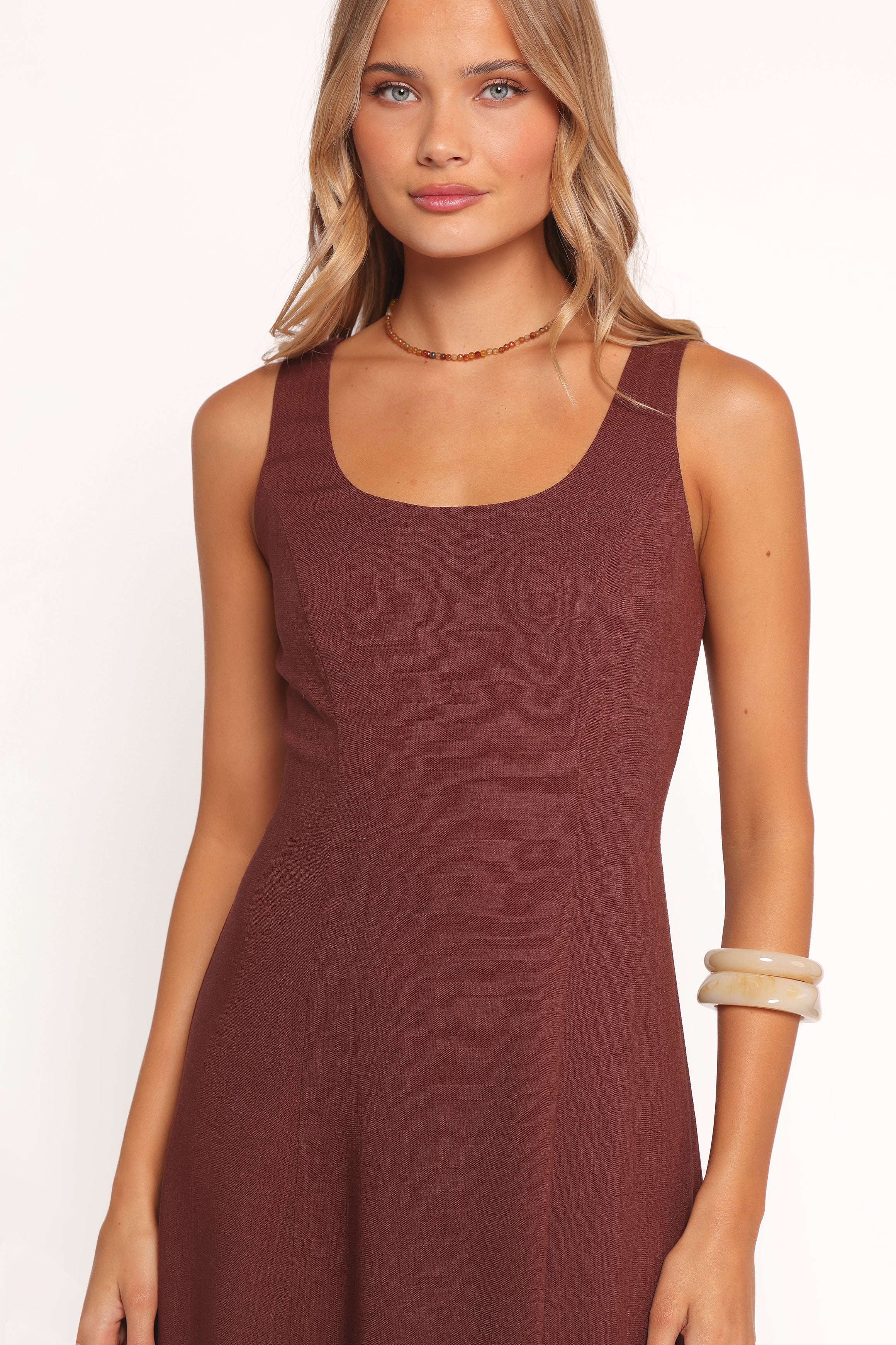 Tatum Maxi Dress Chocolate