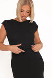 Alberta Midi Dress Black