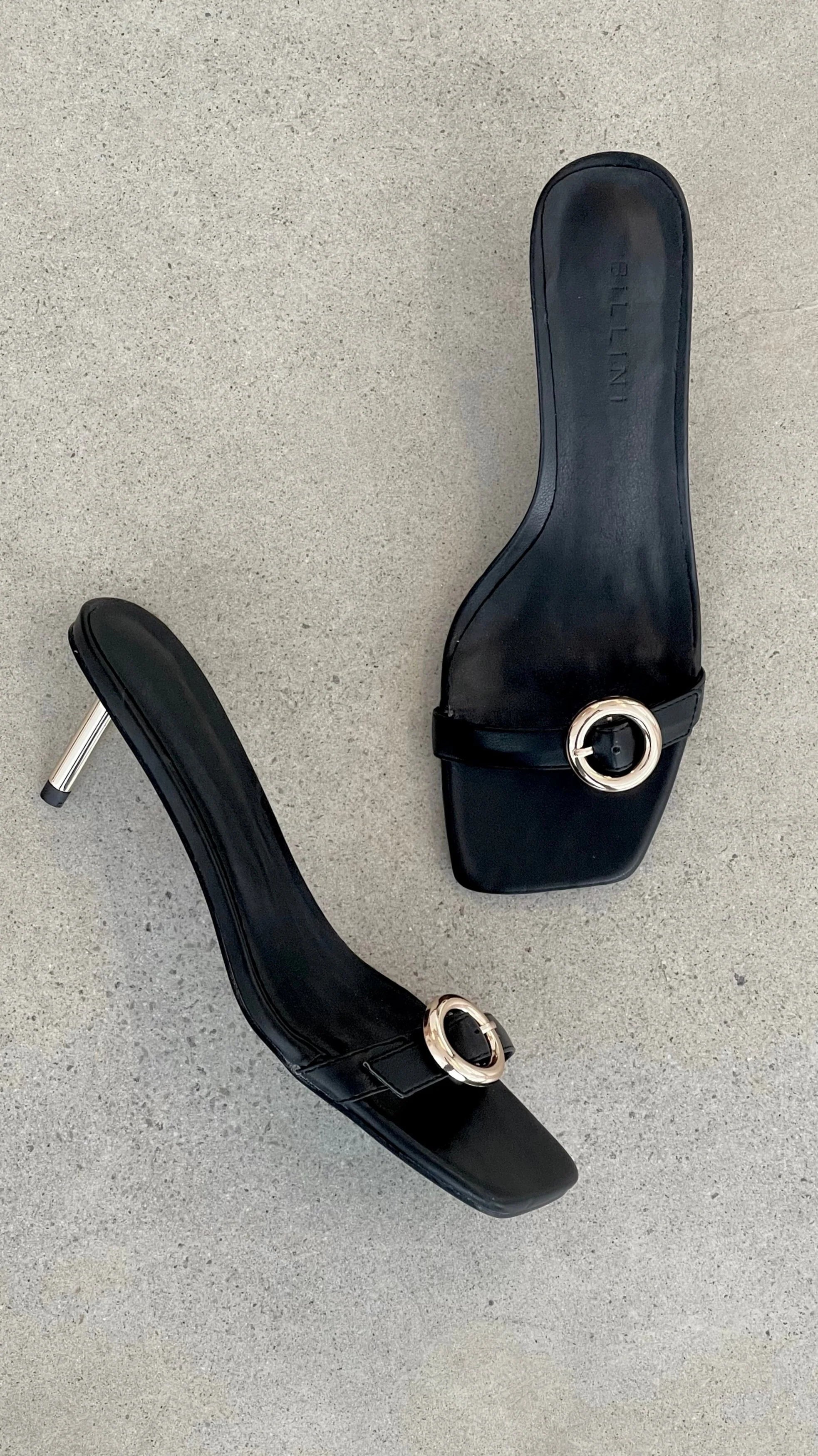 Lyon Heel Black