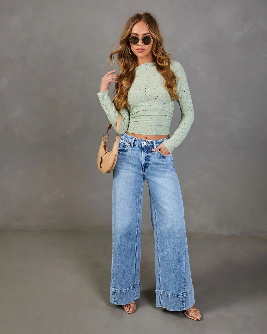 Morning Sky Boatneck Top