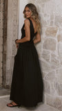 Sanya Maxi Dress Black