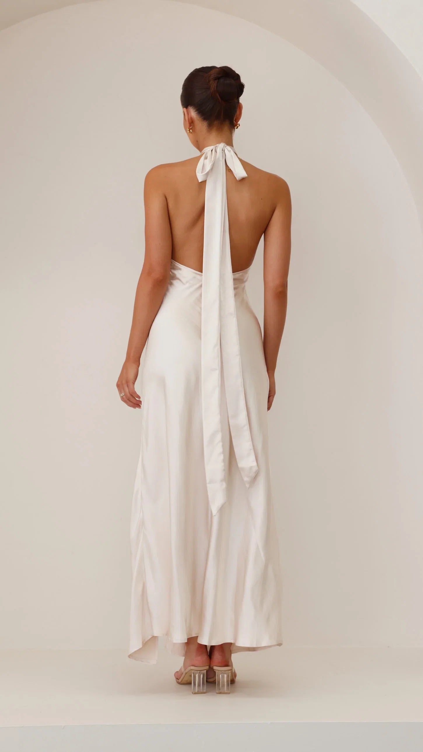 Amalia Maxi Dress Champagne