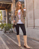Ashberry Twofer Double Breasted Hoodie Blazer
