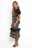Peyton Midi Dress Black