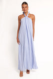 Theophania Maxi Dress Pale Blue