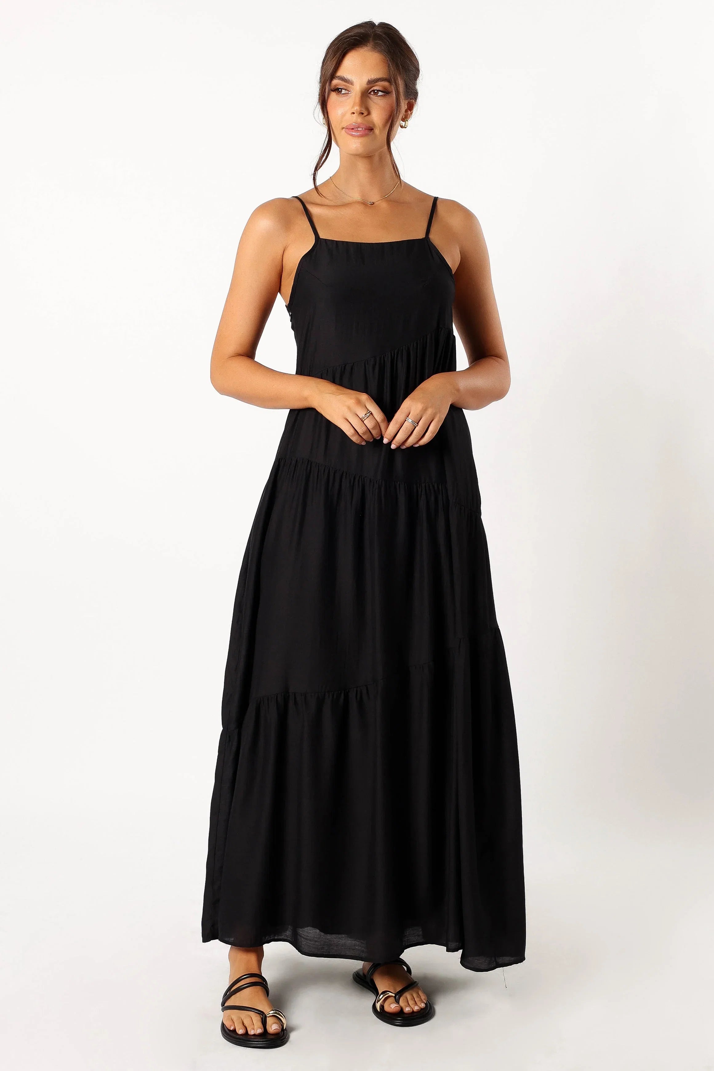 Bennie Midi Dress Black