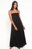 Halsey Midi Dress Black