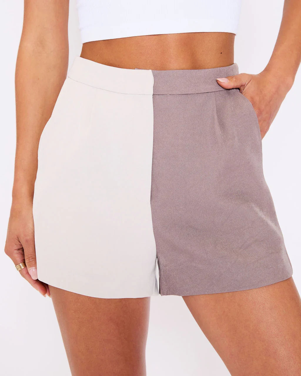 Back To Business Colorblock Shorts