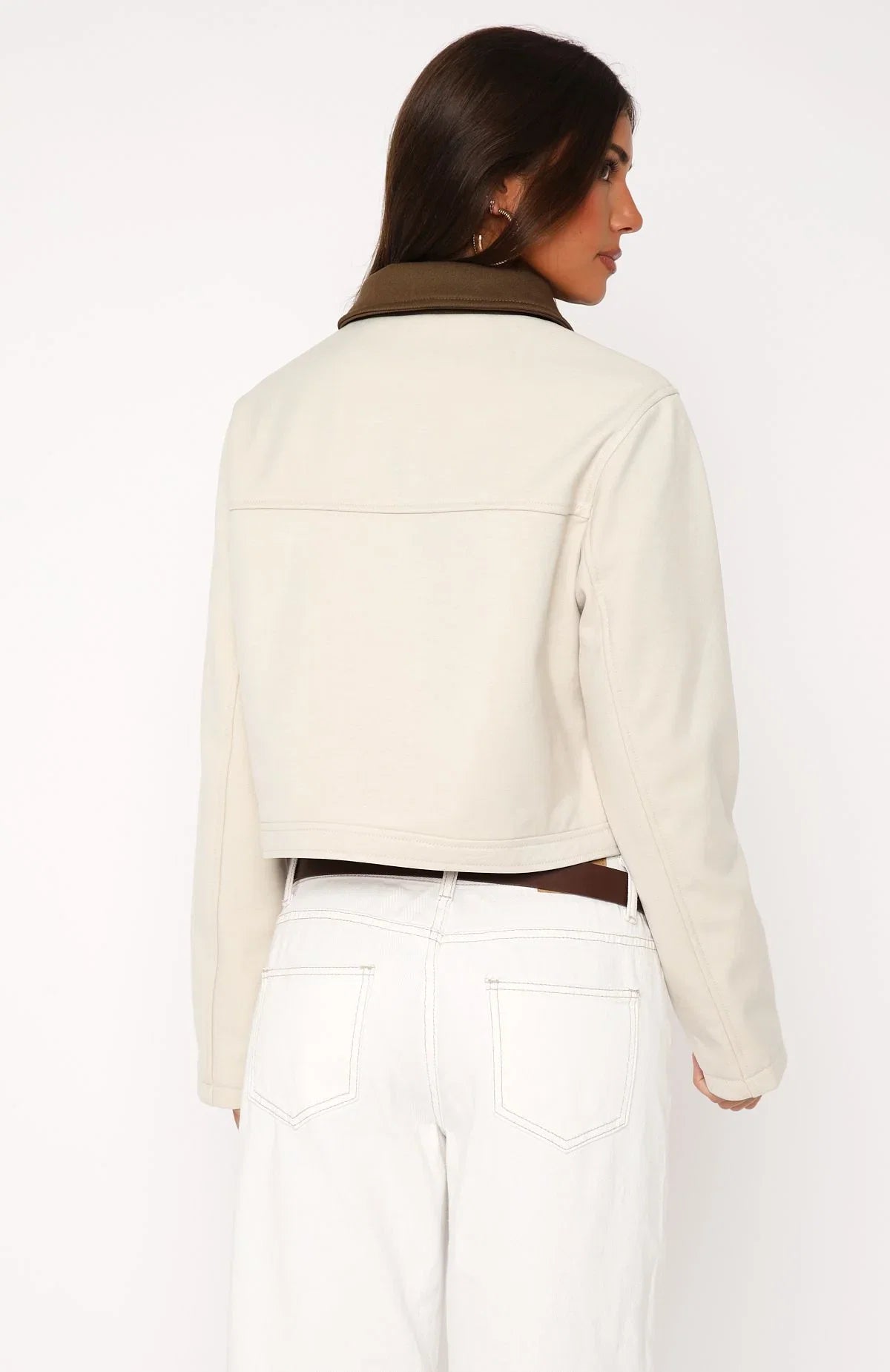 You Told Me Jacket Beige