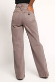 Abrand 94 High Wide Jeans Mushroom