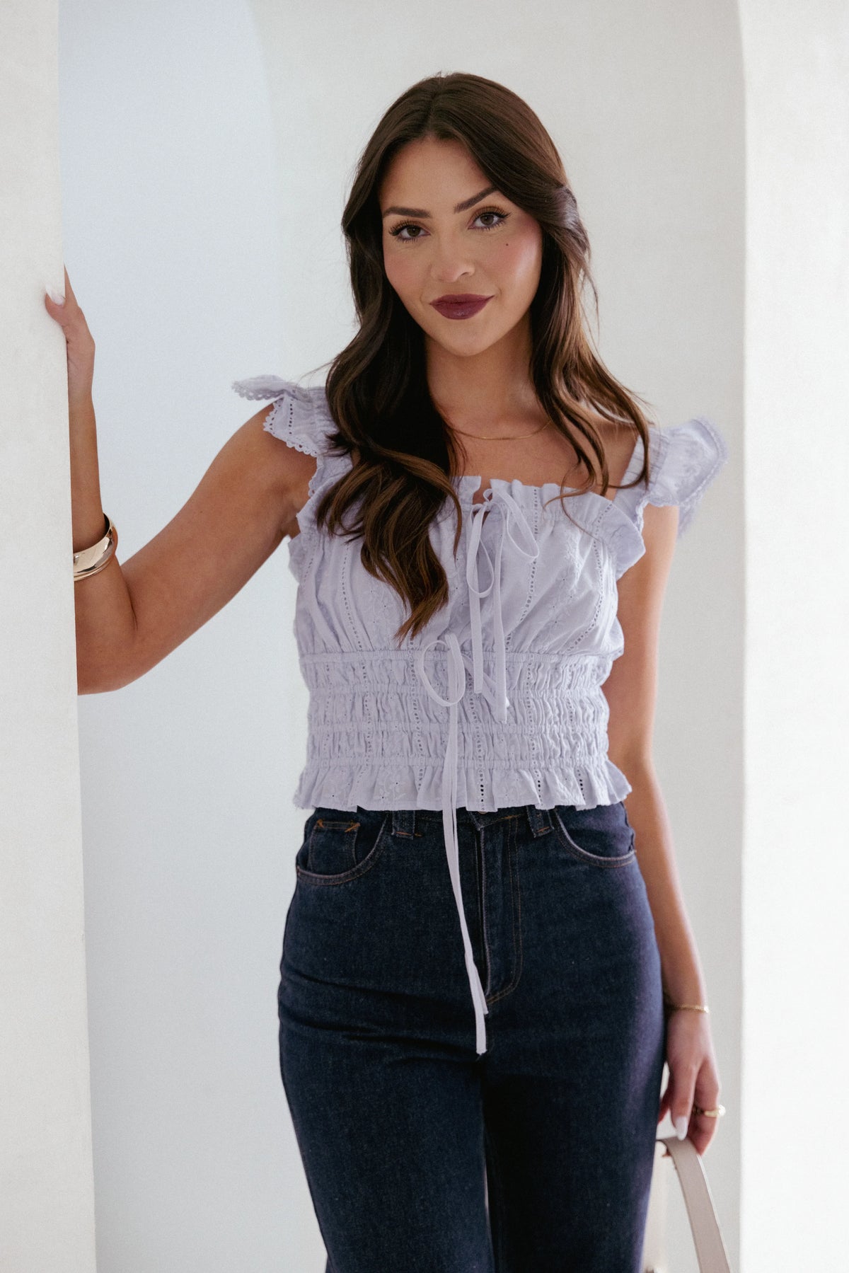 Giran Top Cashmere Blue