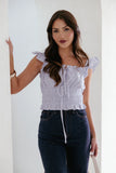 Giran Top Cashmere Blue