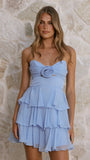 Tenaia Mini Dress Blue