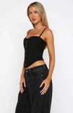 Lost In Paris Bustier Black