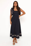 Marcella Midi Dress Navy