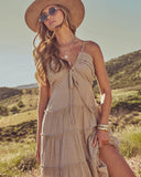 Sundust Darling Tiered Maxi Dress