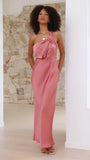 Greta Maxi Dress Baked Rose