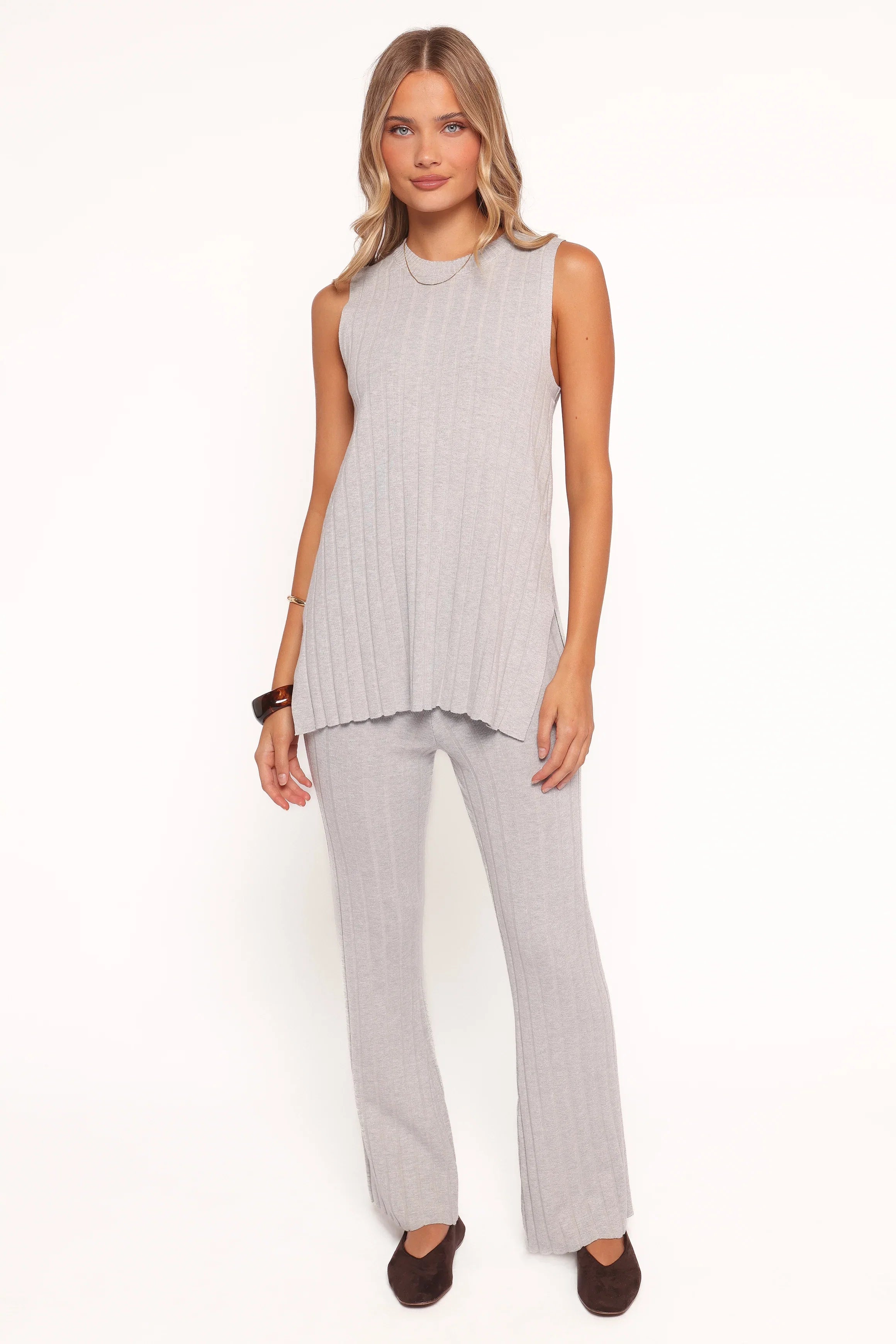 Silvie Knitted Set Grey
