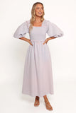 Lille Midi Dress Blue Gingham