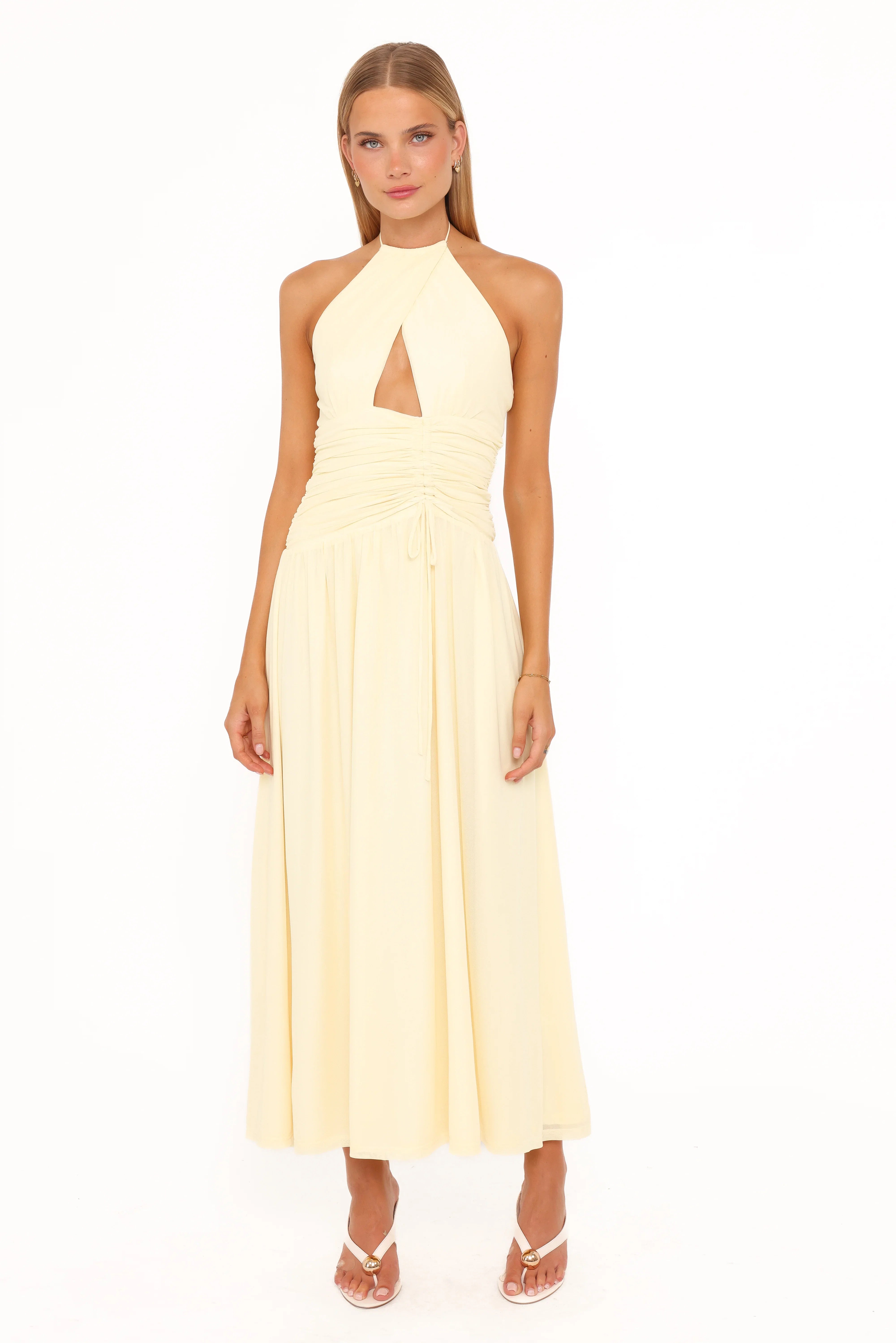 Kylee Maxi Dress Butter Yellow