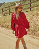 Prism Riot Plunging Neckline Romper
