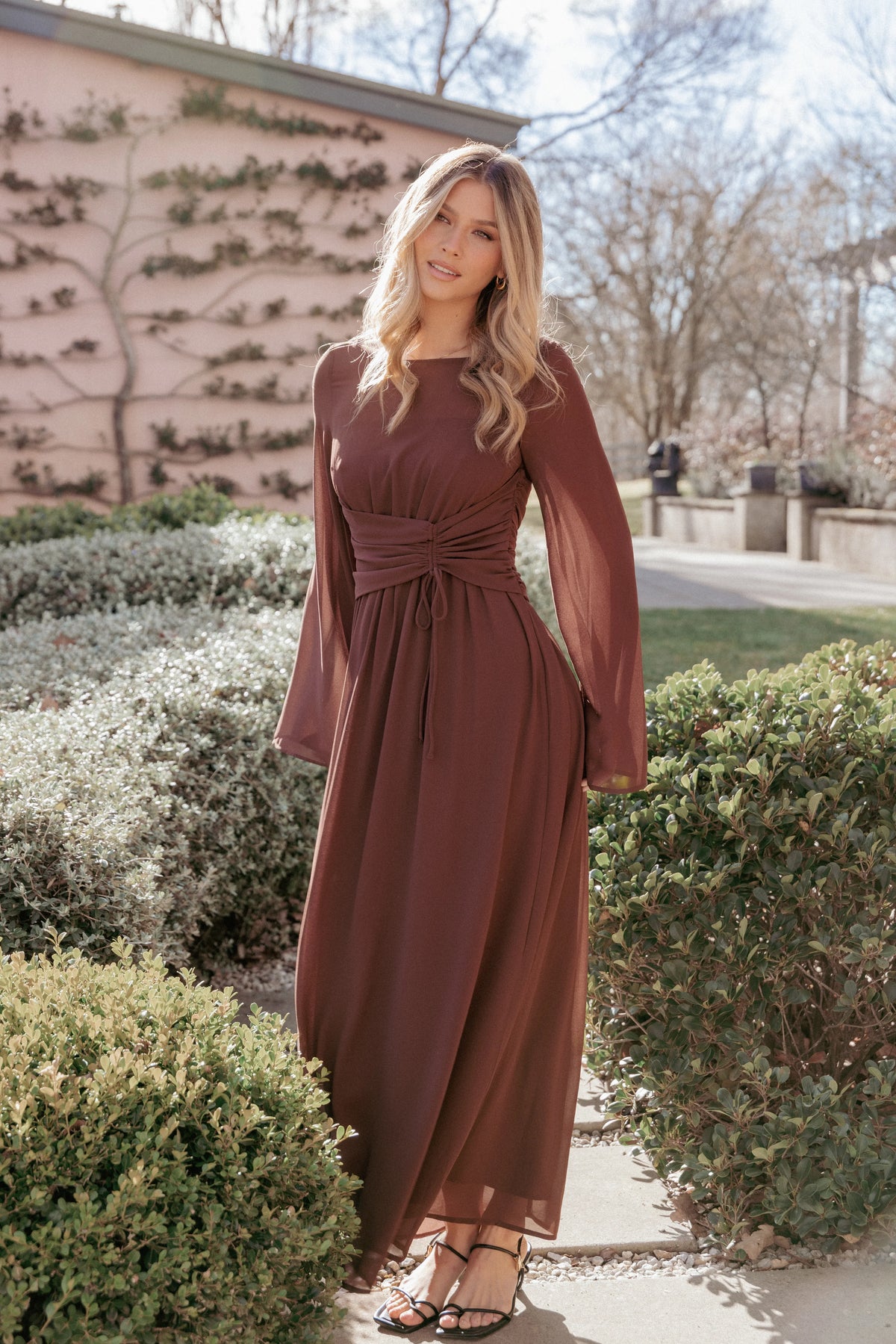 Samara Maxi Dress Brown