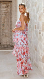 Soho Maxi Dress Pink Floral