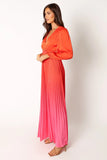 Krista Gradient Jumpsuit Red