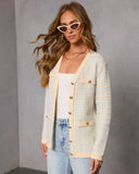 Pale Morning Knit Cardigan