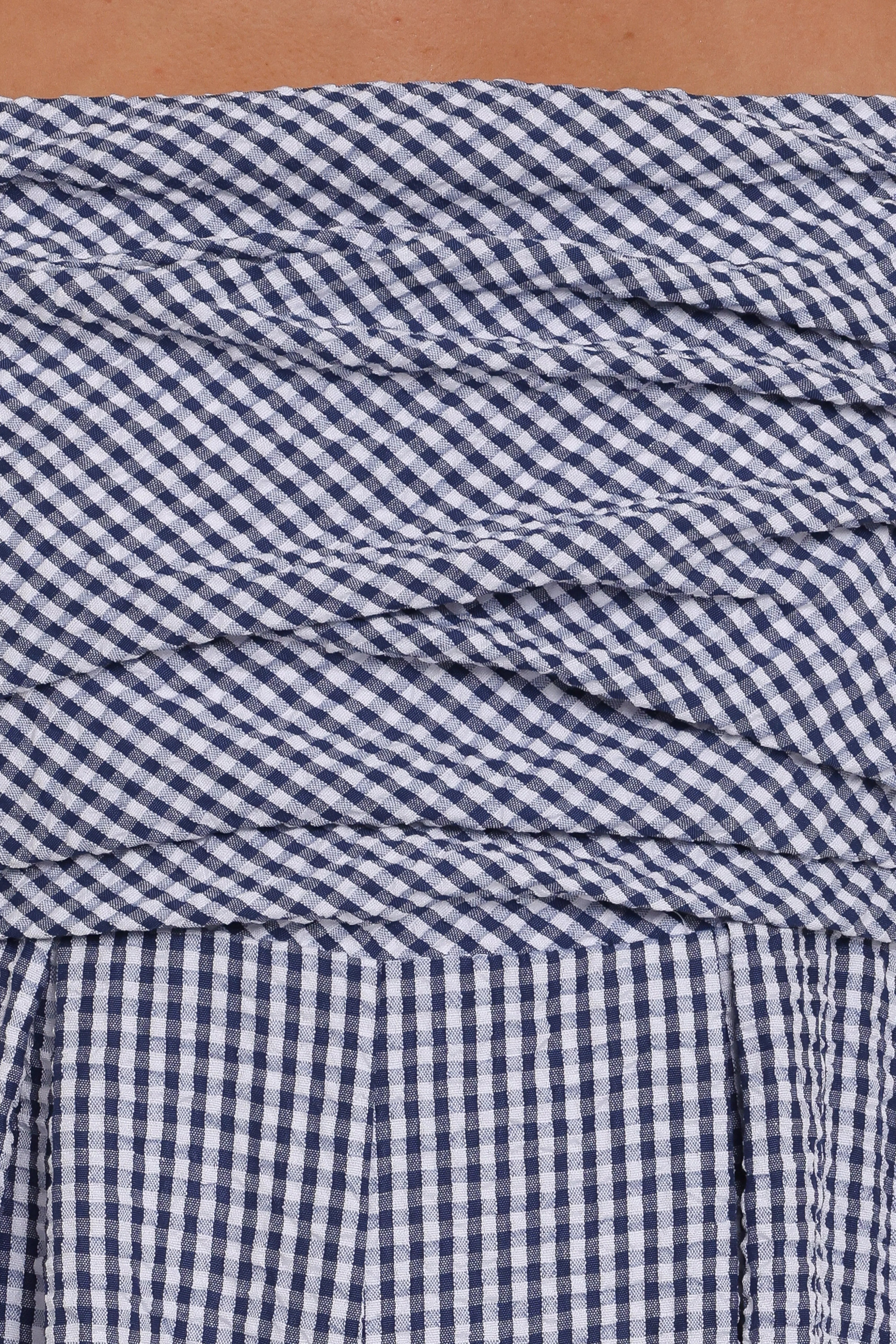 Pricilla Jumpsuit Blue Gingham