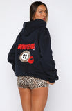 11th Street Shes So Lucky Oversized Hoodie Blueberry Twist