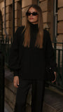 Harita Knitted Sweater Black