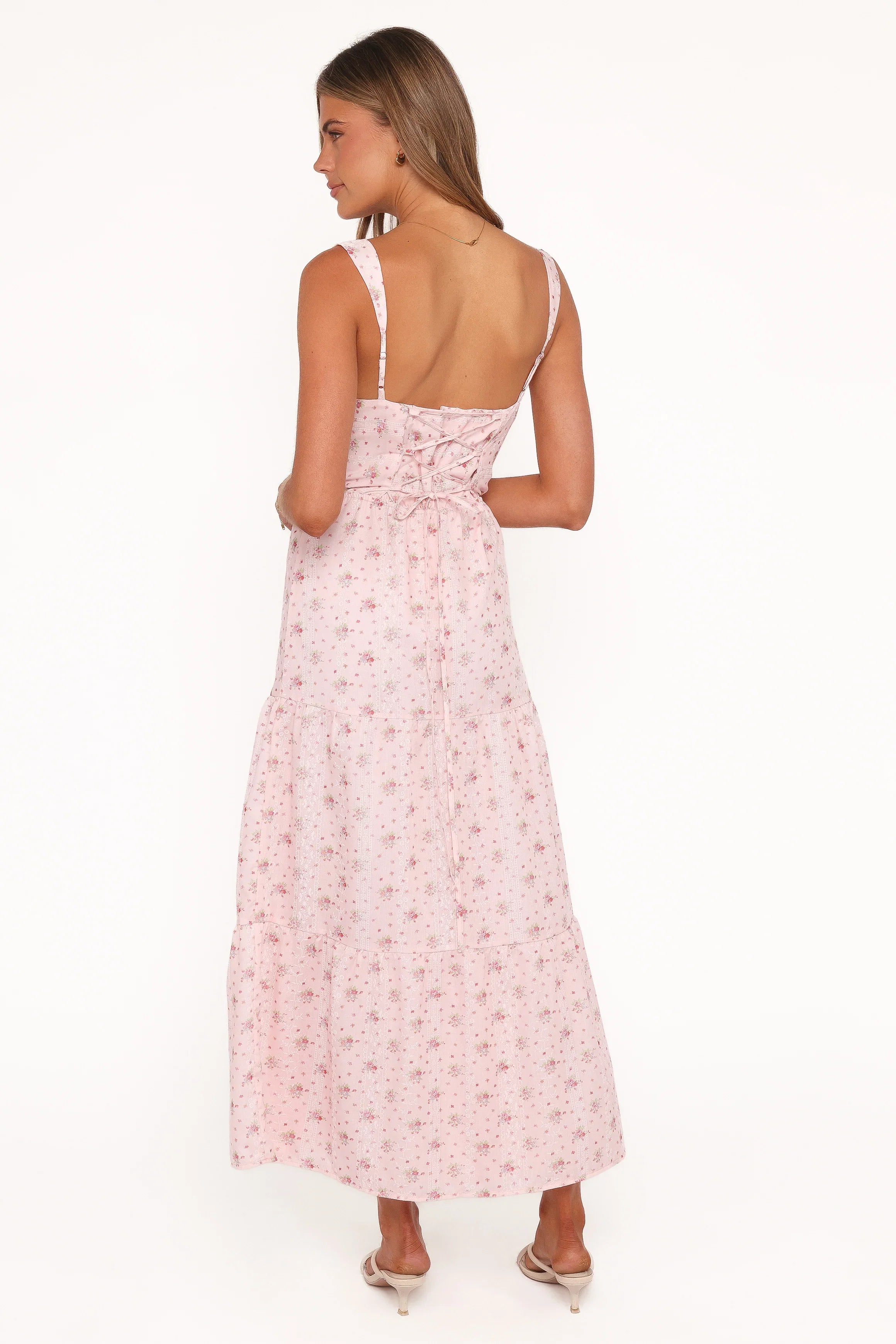 Kendra Maxi Dress Pink Floral
