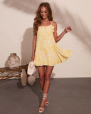 Spotted Sun Animal Print Mini Dress