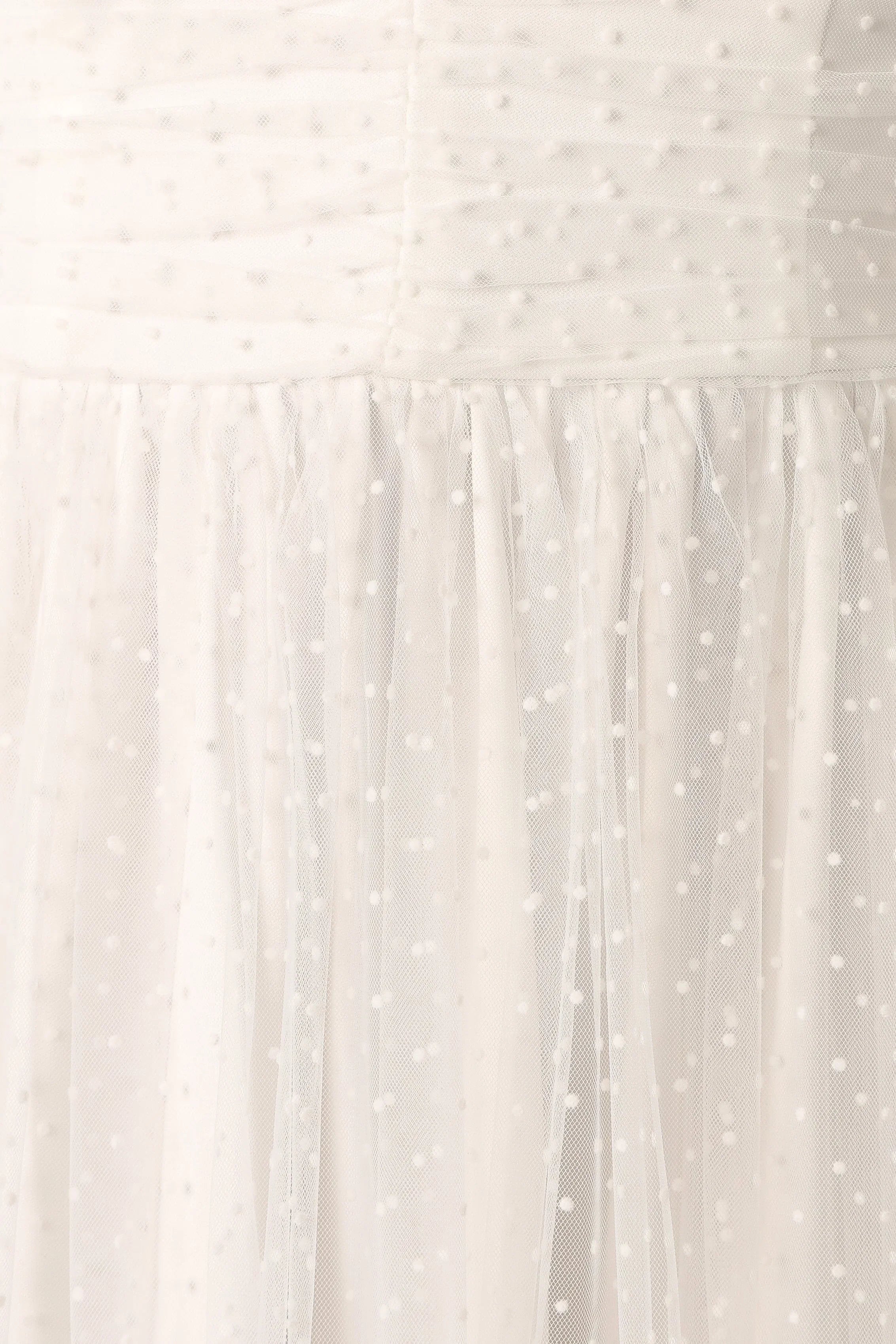 Floret Midi Dress Off White