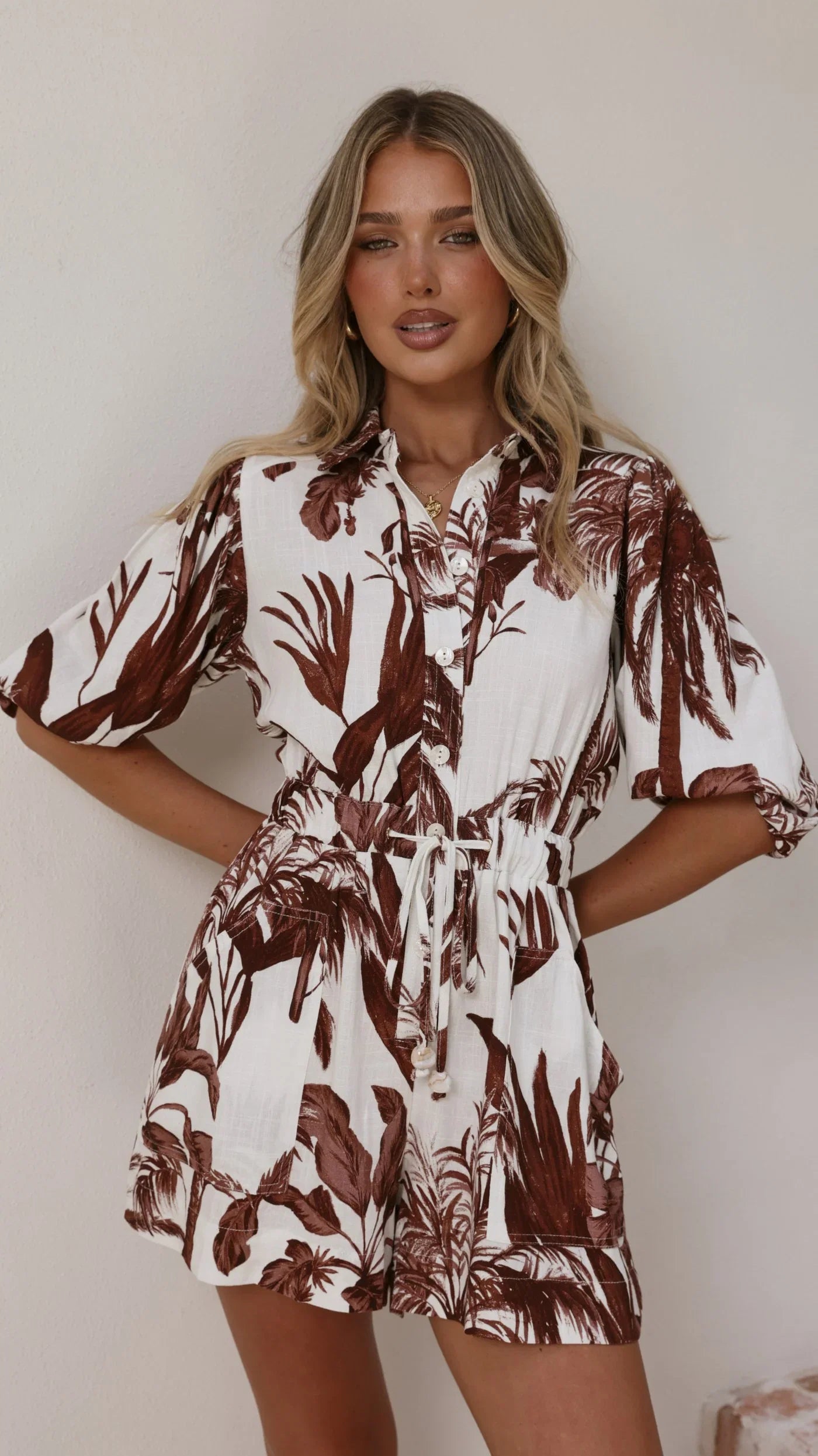 Dayna Playsuit Ipanema Print