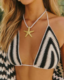 Seaside Dream Starfish Twist Rope Necklace