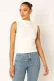 Nissa Top Off White