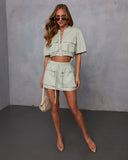 Minimal Muse Cargo Mini Skirt