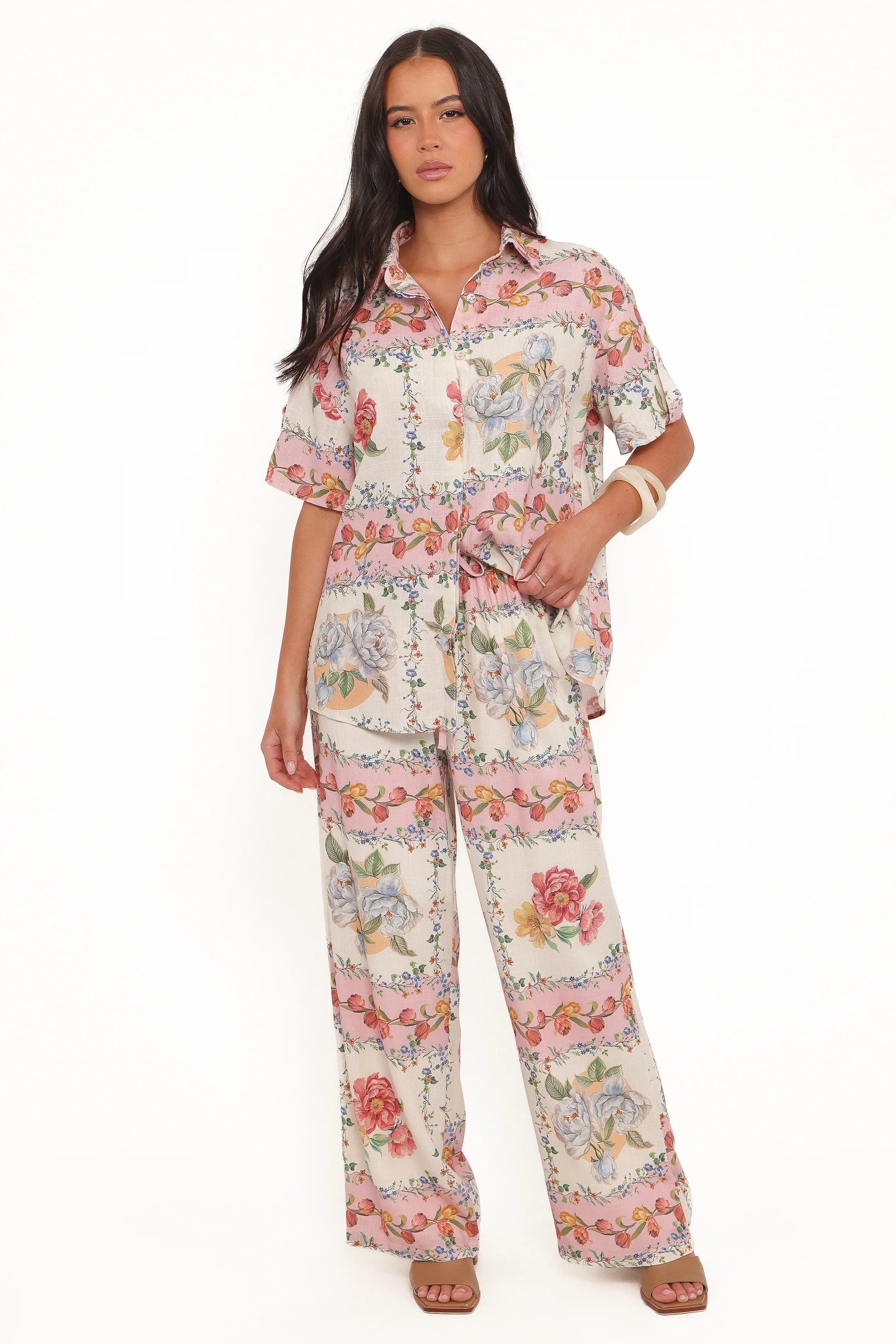 Cascais Shirt Rose Tile