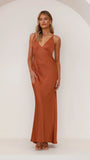 Ziah Maxi Dress Copper