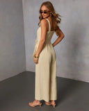 Suelie Waist Tie Jumpsuit