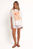 Krabi Beach Graphic Tee White