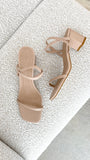 Balton Mule Heels Nude