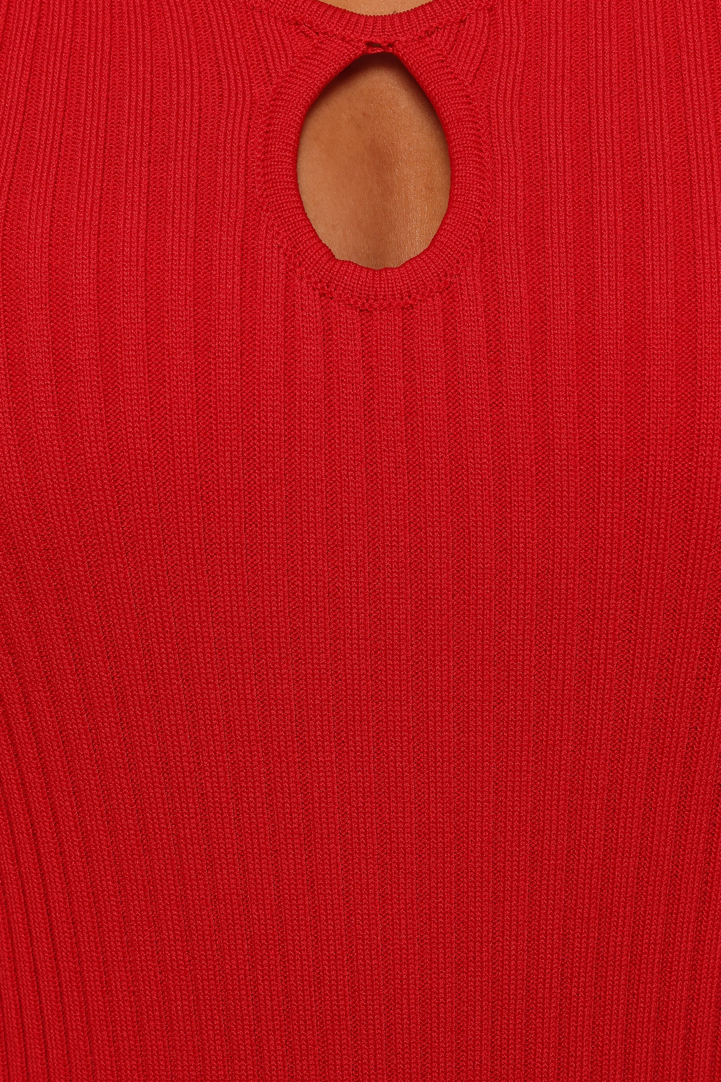 Robin Midi Dress Red
