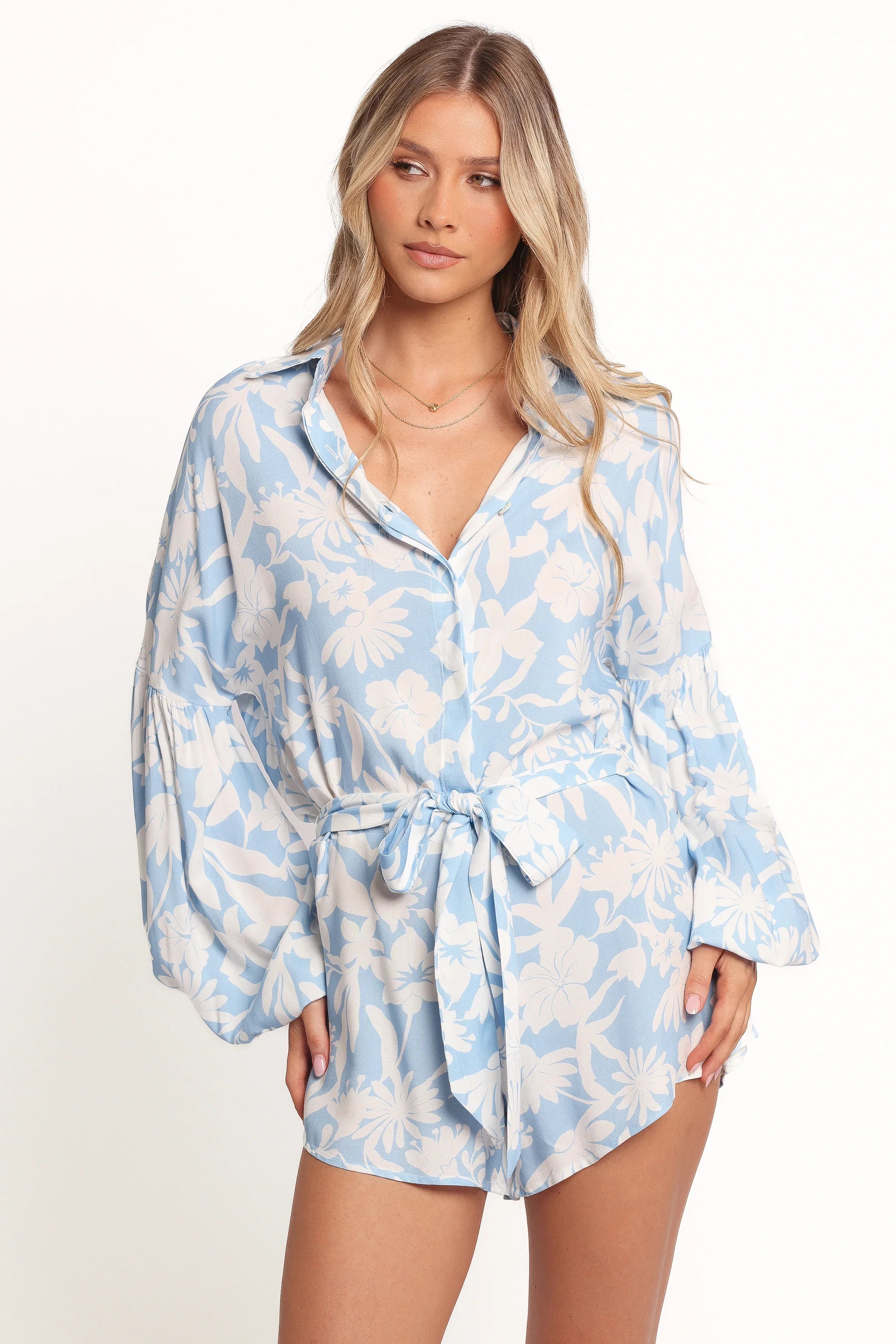 Pali Romper Blue Floral