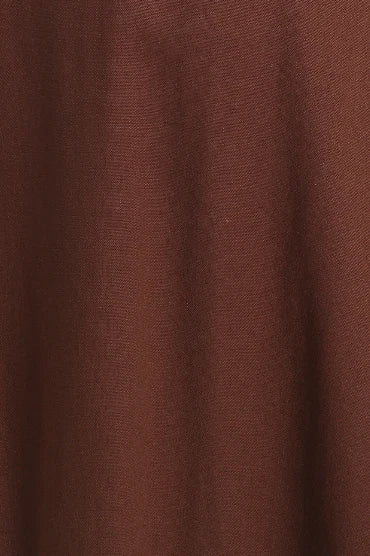 Marie Halterneck Maxi Dress Chocolate