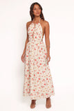 Wilder Halterneck Maxi Dress Pink Floral
